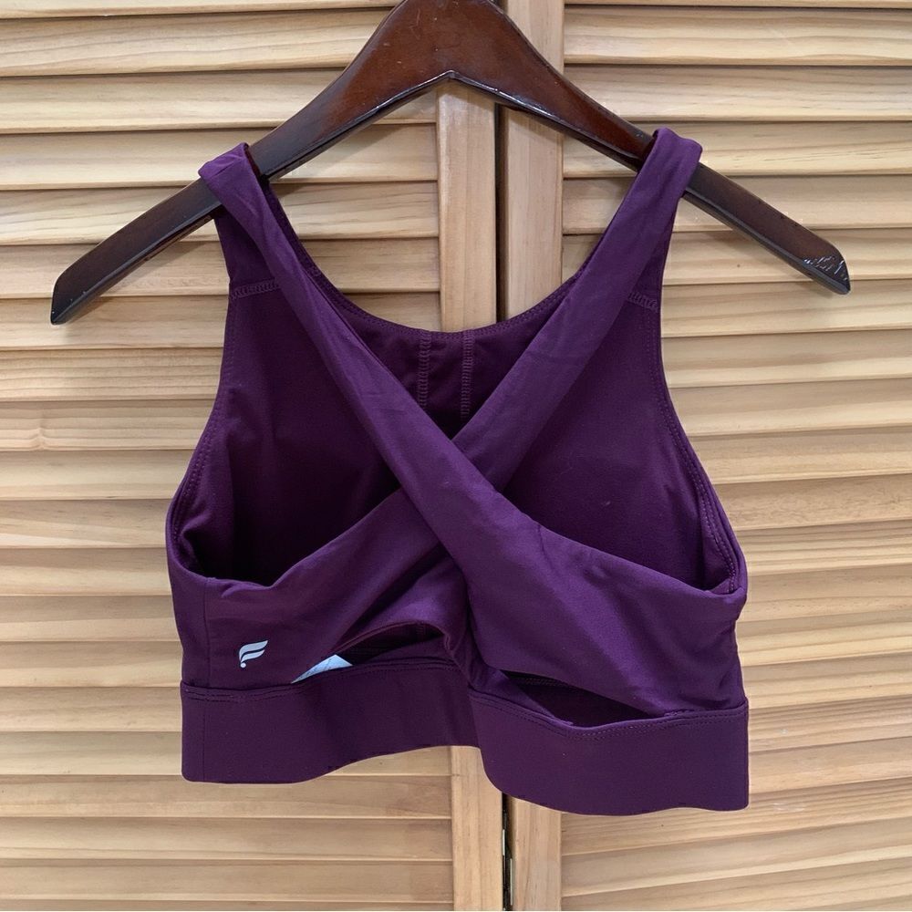 Fabletics Purple Sports Bra Small - Picture 2 of 3